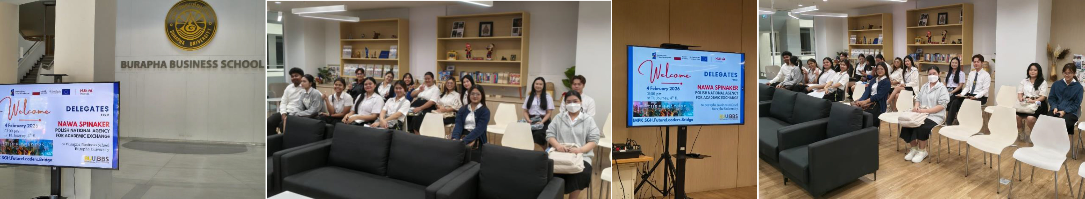 spotkanie ze studentami w Tajlandii