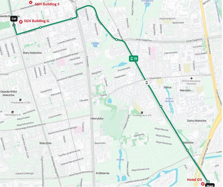 map hotel-univercity